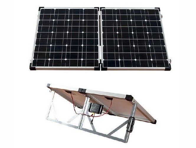 Fold Up Solar Panels Motorhomes Caravans Anodized Aluminum Alloy Frame