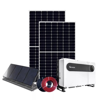5KW 10kw 15kw 20kw On Grid Solar Power Systems Full Sets For Home