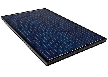 260w Polycrystalline Black Solar PV Panels Pond Grid - Connected Power Generation System