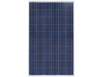 6*12 Cell Array Polycrystalline Silicon Solar Panels Low Iron Tempered Glass