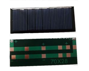 Polycrystalline Silicon Board Diy Battery OEM Epoxy Solar Panel 2v 0.6w