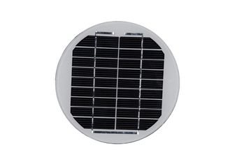Round Shaped Solar Energy Panels Monocrystalline Silicon Material Without Frame