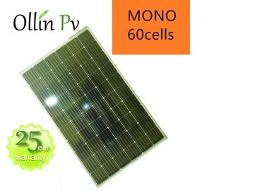 Low - Light Performance Monocrystalline Silicon Cells / 280 Watt Solar Panel