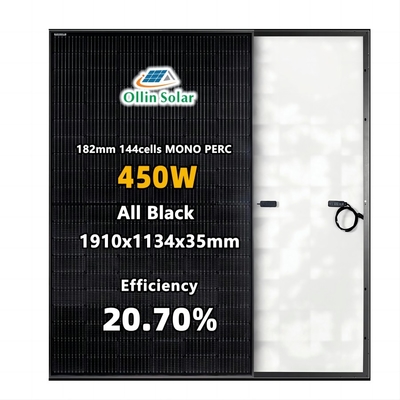 Buy 445W 450W 455W 460W Mono Solar Panel Half Cell Solar Panel Kit For Homes online manufacture