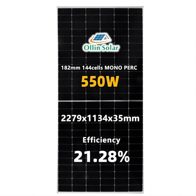 Buy Home Half Cell Monocrystalline Solar Panel 182mm 10bb 545W 550W 560W online manufacture