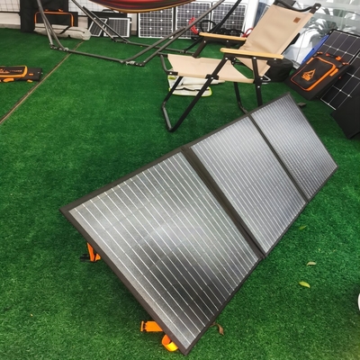 Buy 120W 150W 200W 300W Foldable Solar Panels Bags Camping Kits online manufacture