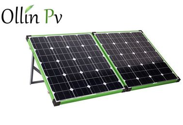 Buy Green Color Frame Folding Solar Panels With / Without Assembled Controller online manufacture