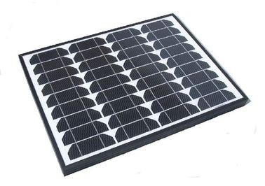 Buy 60 Watt Black Frame Monocrystalline Solar Panels For 12v Battery Charger Off Grid online manufacture