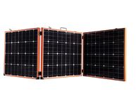 Orange Color Folding Portable Solar Panels For Camping Easy Installation