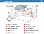 IP65 Ingress Protection Residential Solar Power Systems RS232 Communication Port