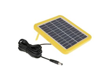 Buy Yellow Plastic Frame Polycrystalline Solar Panel Mini PET Laminated PV Module online manufacture