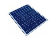 White Frame Solar Power Equipment / High Efficiency Solar Panels High Transmittance