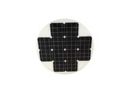 Street Light Charger Round Solar Panel , Solar PV Cell High Flame Resistant TPT
