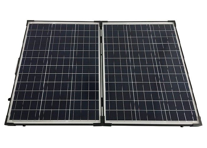 Polycrystalline Silicon Folding Solar Panels 160W With Heavy Duty Padded Carry Bag