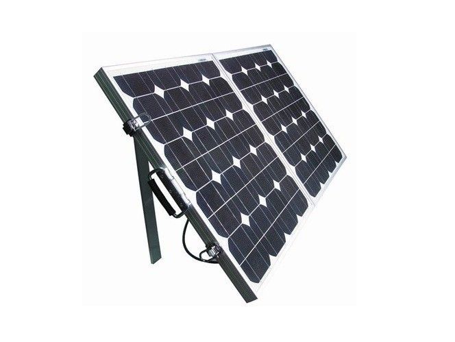 Eco - Friendly Folding Solar Panels Monocrystalline Silicon Cell Material