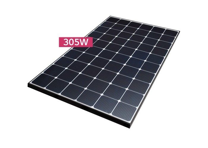 High Transmittance Black Solar PV Panels / Solar System Solar Panels