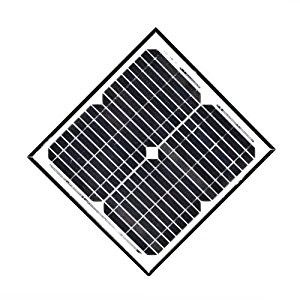 20 / 30 Watt Monocrystalline Solar Module Charging For Garden Light System