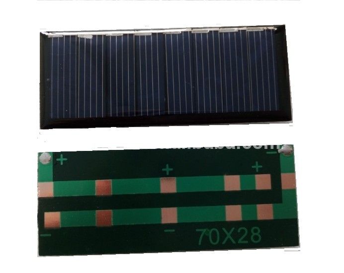 Polycrystalline Silicon Board Diy Battery OEM Epoxy Solar Panel 2v 0.6w