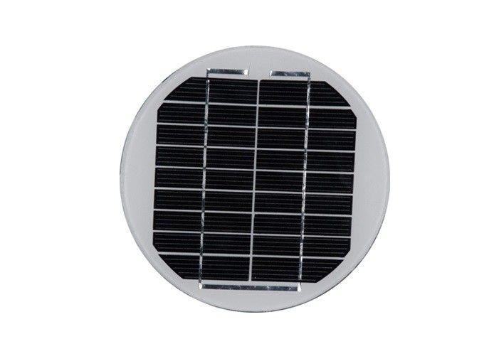 Round Shaped Solar Energy Panels Monocrystalline Silicon Material Without Frame