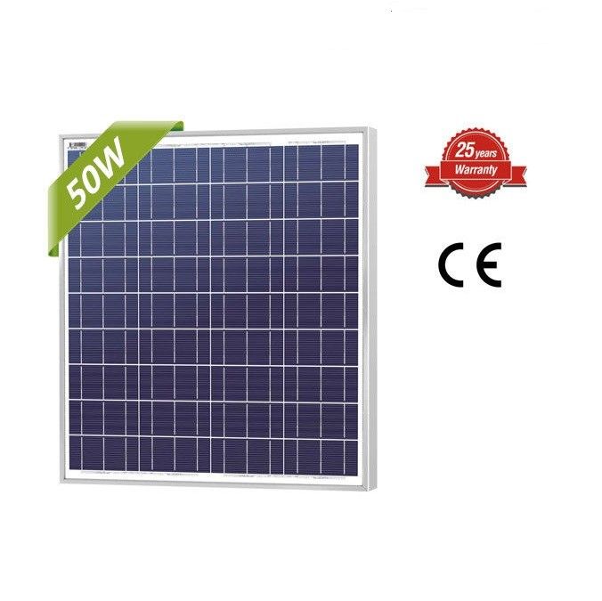 Low Iron Tempered Glass Home Solar Panels / Domestic Solar Panels 4*9