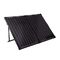 120 Watt Black Solar PV Panels / Foldable Solar Panel With Metal Handle
