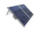 Blue Fold Out Solar Panels , Folding Portable Solar Panels For Camping