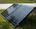 120W 200W Outdoor Solar Foldable Solar Panels , Portable Folding Solar Panels For Camping