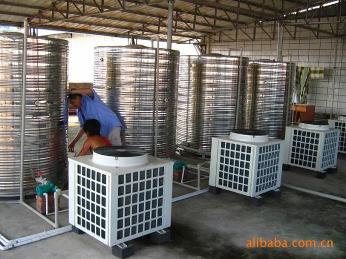 Commercial 5000l Solar Panel Water Heating System Combined With Heat Pump Hybrid 2