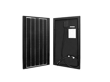 Poly Black Solar PV Panels 30 Watt Outstanding Weatherproof Permance
