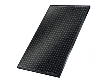 High Salt Mist  Black Solar PV Panels For Building Integrated Photovoltaic System