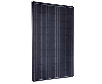 Waterproof Black Solar PV Panels / 250 Watt Monocrystalline Solar Panel