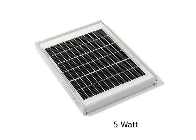 Aluminium Frame Polycrystalline Solar Panels / Solar PV Modules 3m Length Cable 0